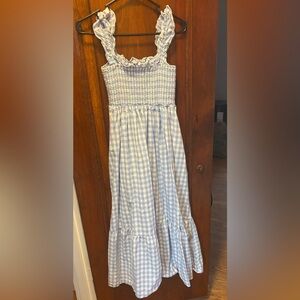Cute blue/white gingham dress